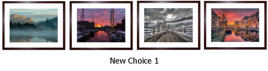 New Selected Choice Framed Prints